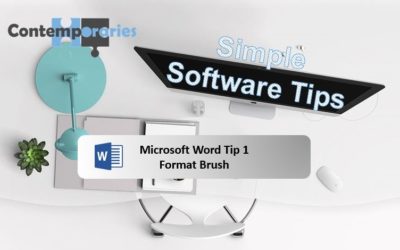Microsoft Word Tip 1: Format Brush