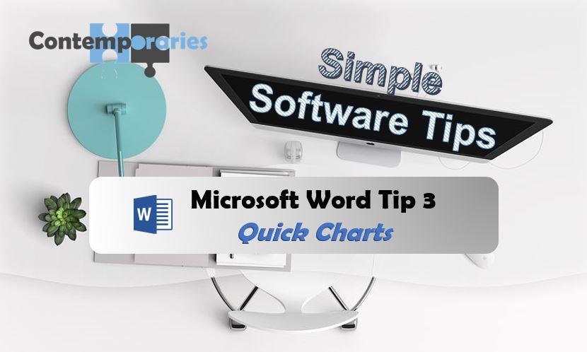 Microsoft Word Tip 4: Quick Charts