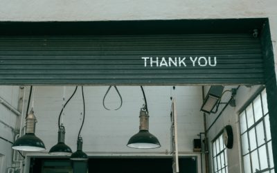 Giving Thanks–In Writing